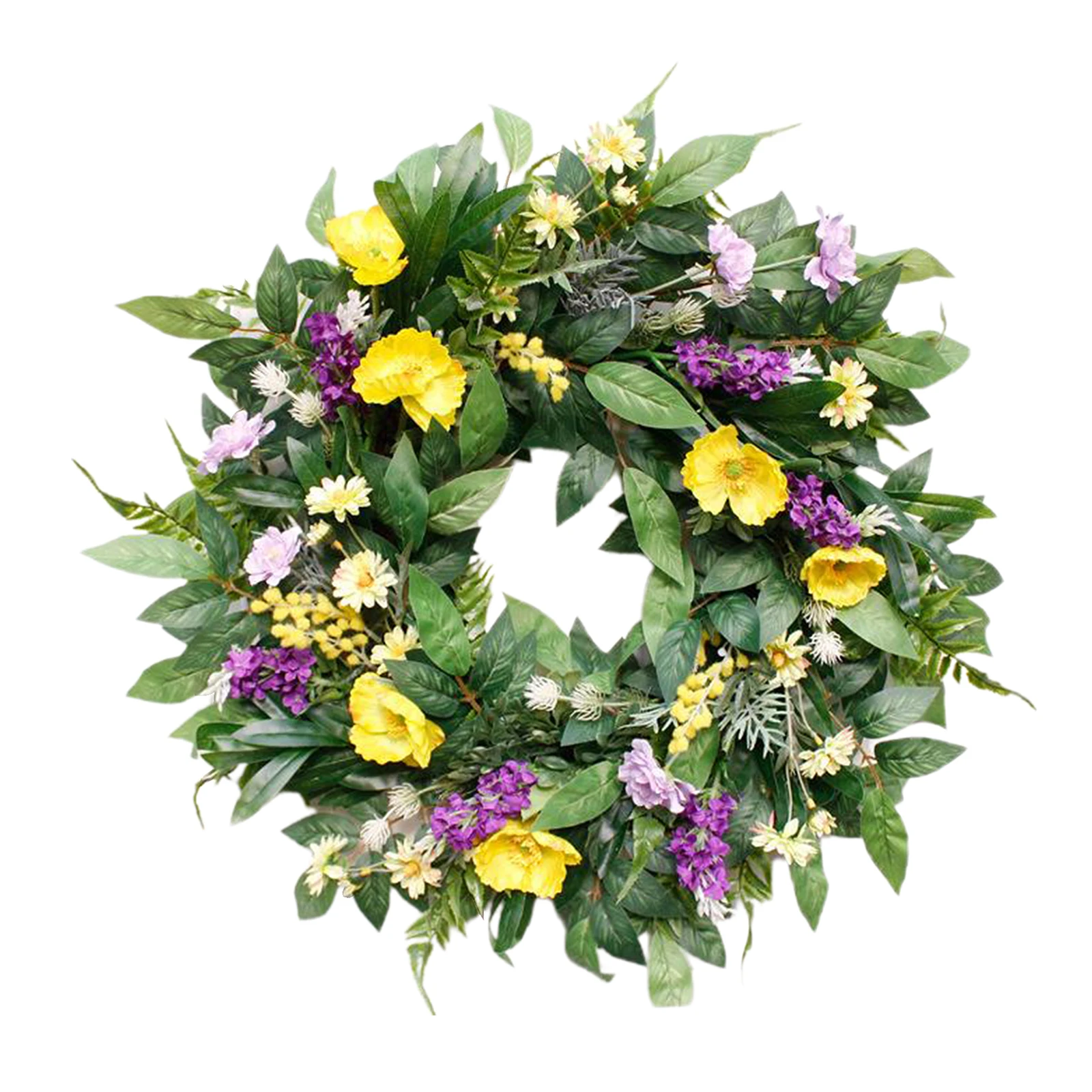 Floral Wreath Summer Daisy Front Door Garland Photographing Props Ornament