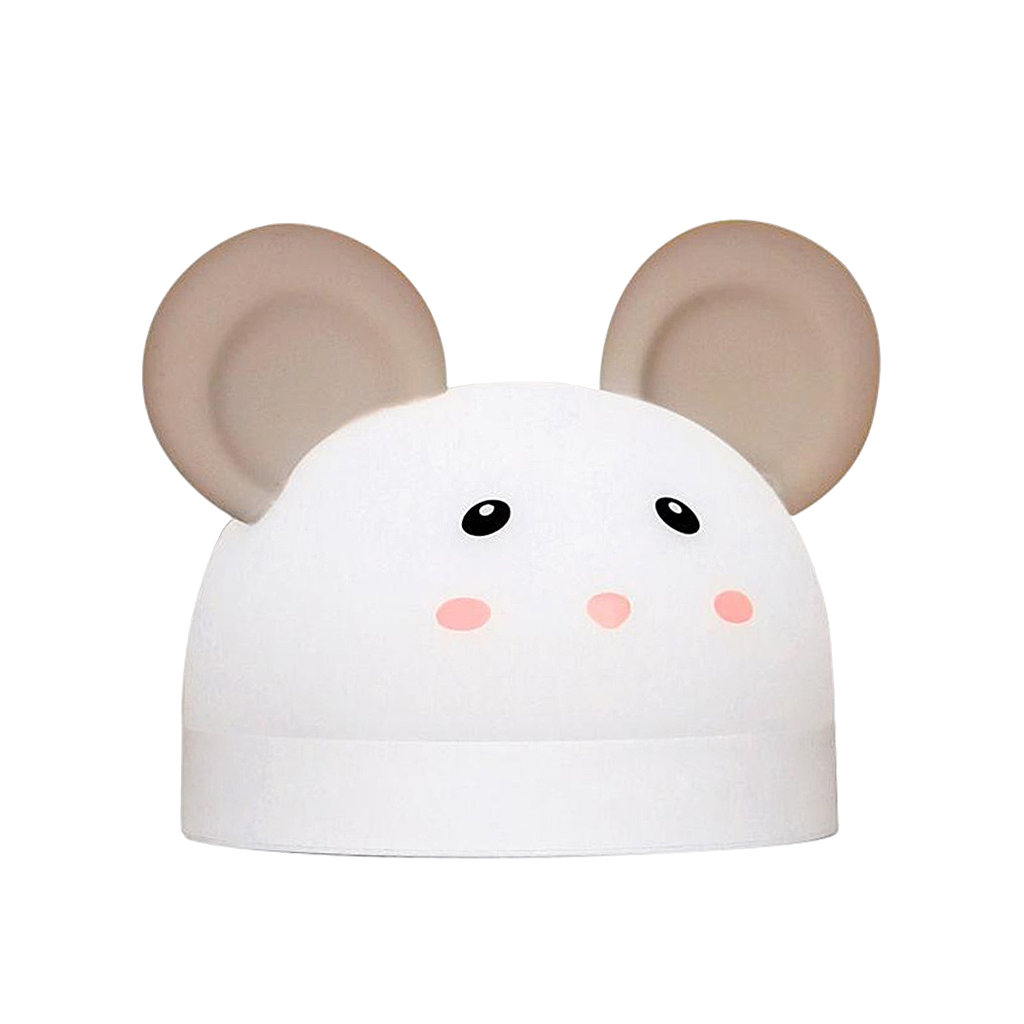 LED Kids Digital Alarm Clock Cute Cartoon Table USB Nightlight Wake-up
