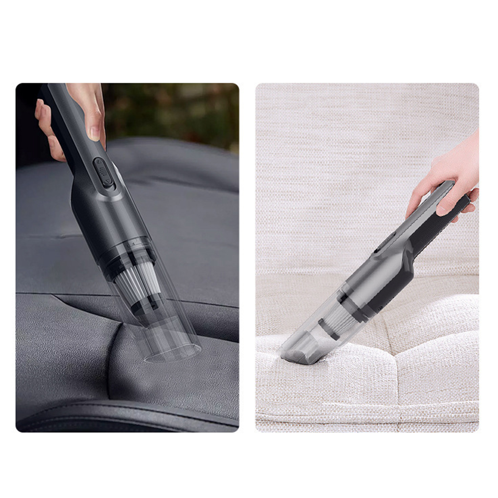 Hand Cordless Car Vacuum Cleaner USB Charge Fit for Pet Hair Office Desktop