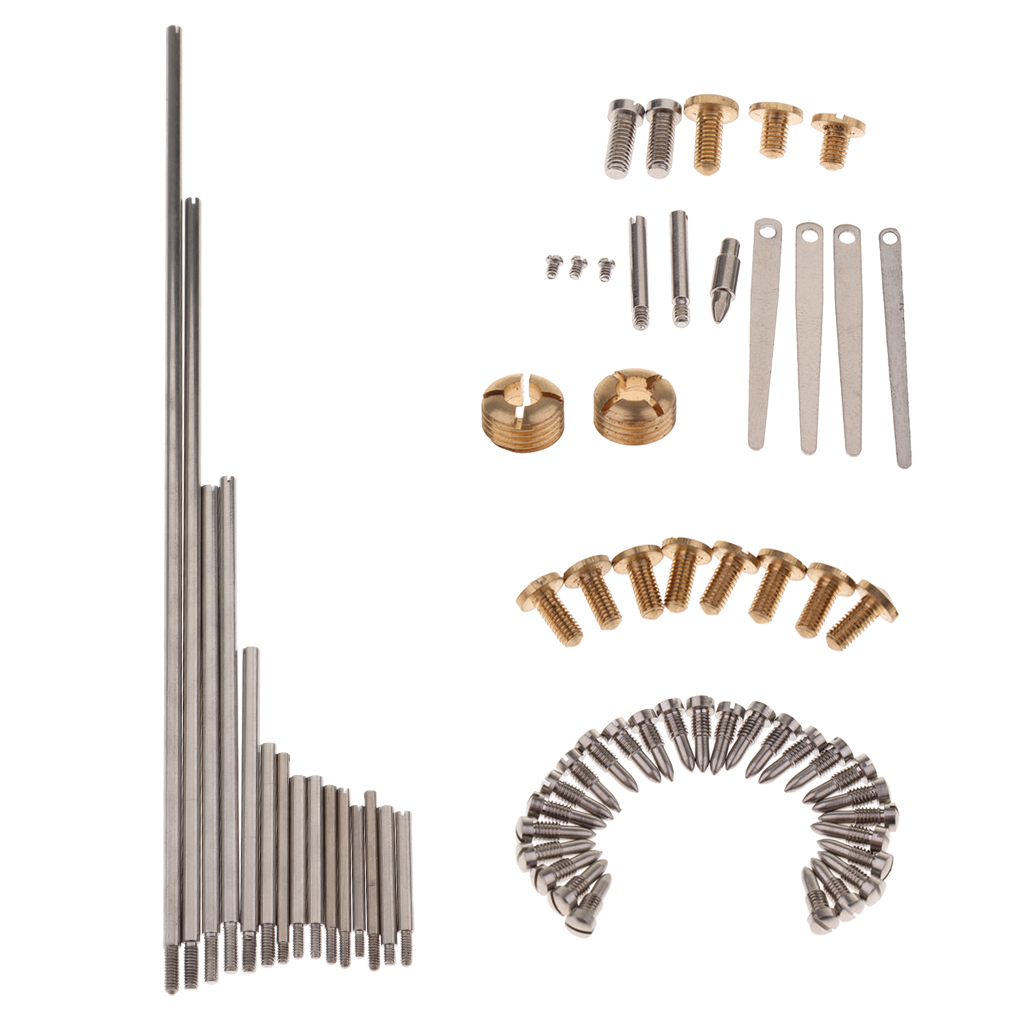 1 Set Saxophone Screws Flat Springs for Alto Tenor Soprano Sax Accessory