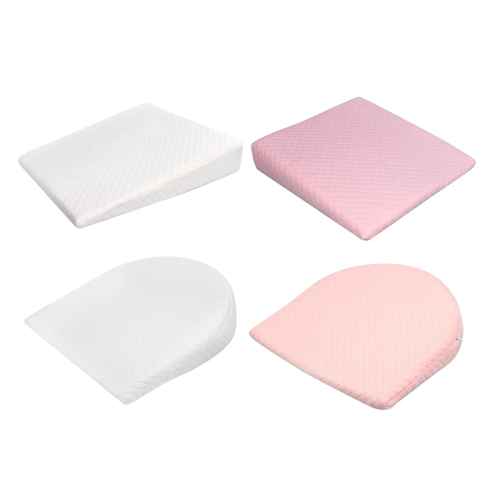 Baby Wedge Bed Pillow Anti Baby Spit Milk Crib Cot Memory Foam Soft Anti-Reflux Cotton Pad Mat Cushion for Sleep Nursing Newborn