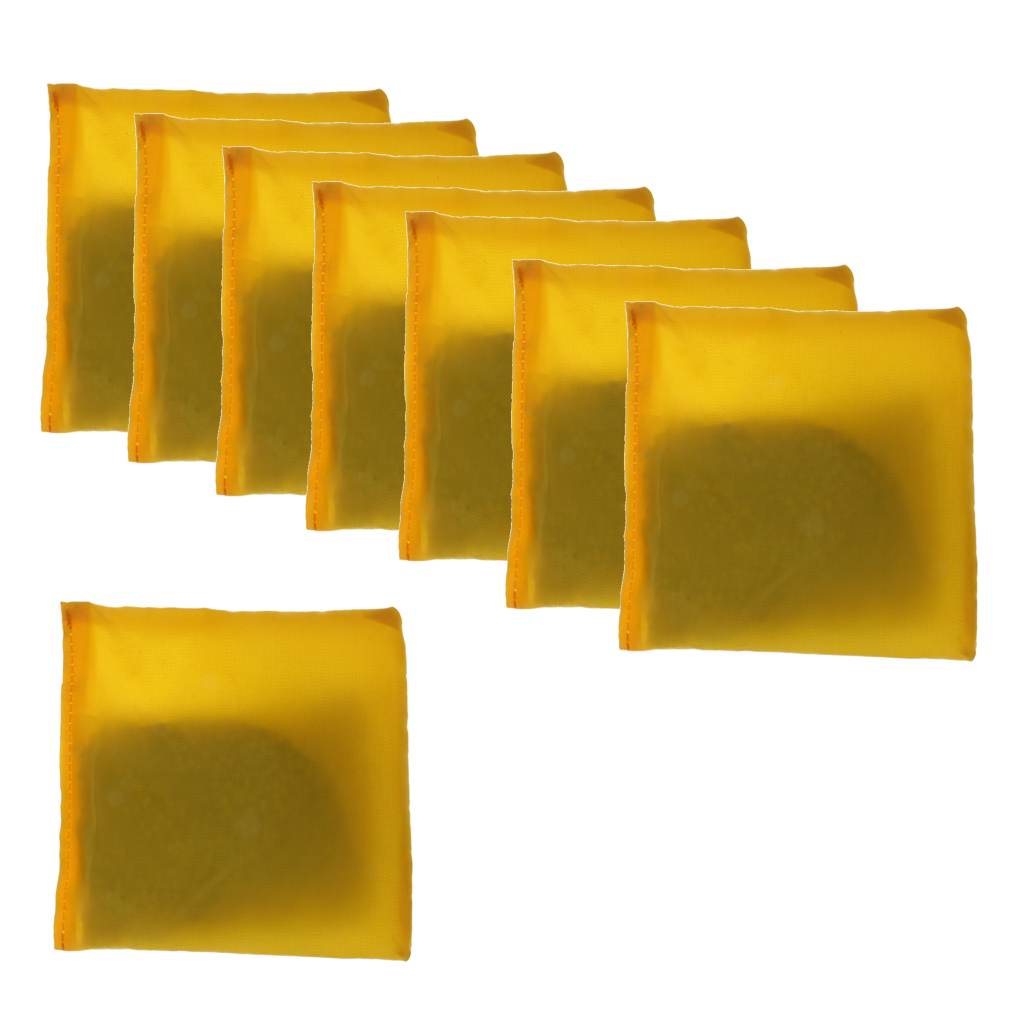 8pcs Cornhole Bag - Weather Resistant Cornhole Bag with Recycled Plastic Pellets for Tossing Corn Hole Game