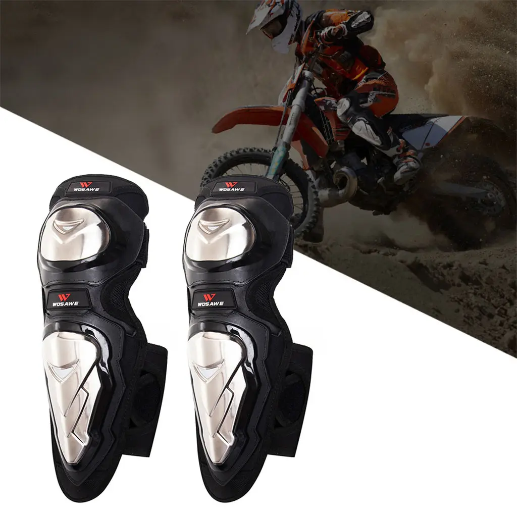 Motorcycle Knee Armour Motorbike Motocross Knee Pads Protector Guards Brace