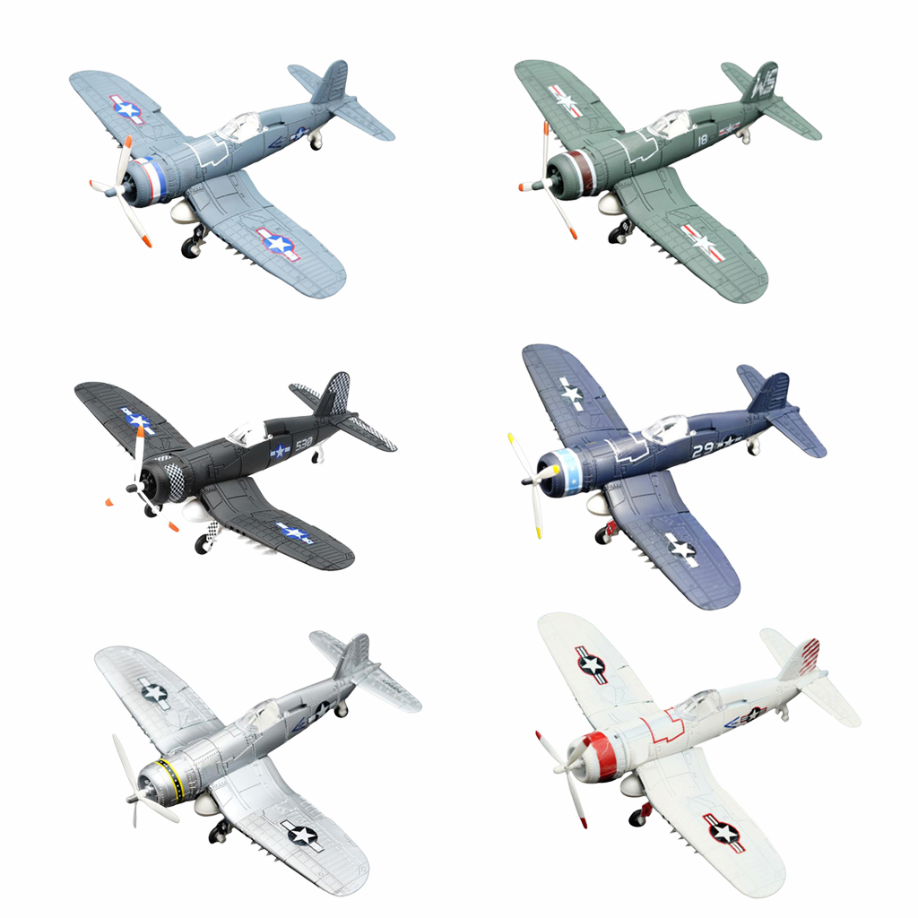 1/48 F4U 4D Plastic Fighter Aircraft Airplane Assemble Model DIY Home Office
