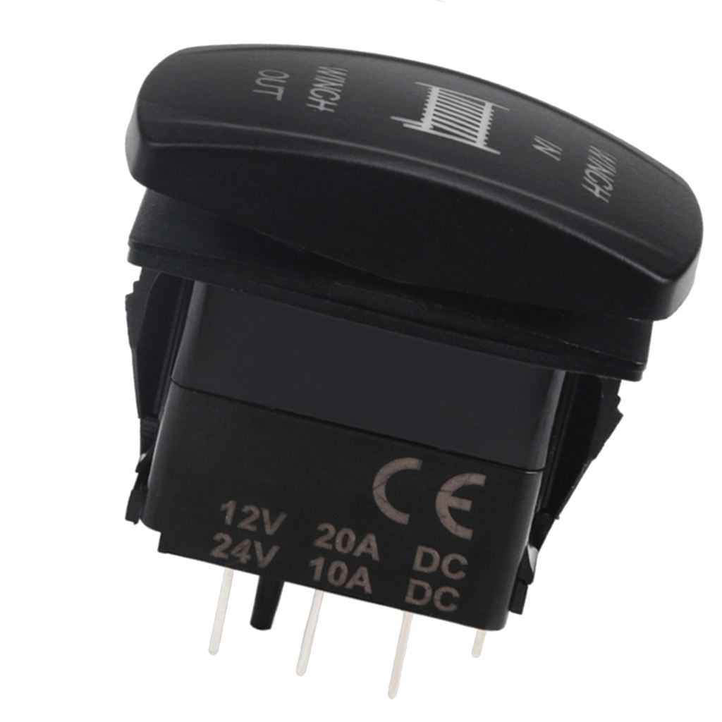 12v 20a Car Bar Arb Carling 7-pin Push Rocker Toggle Switch Orange Led  Light - Switches & Relays - AliExpress