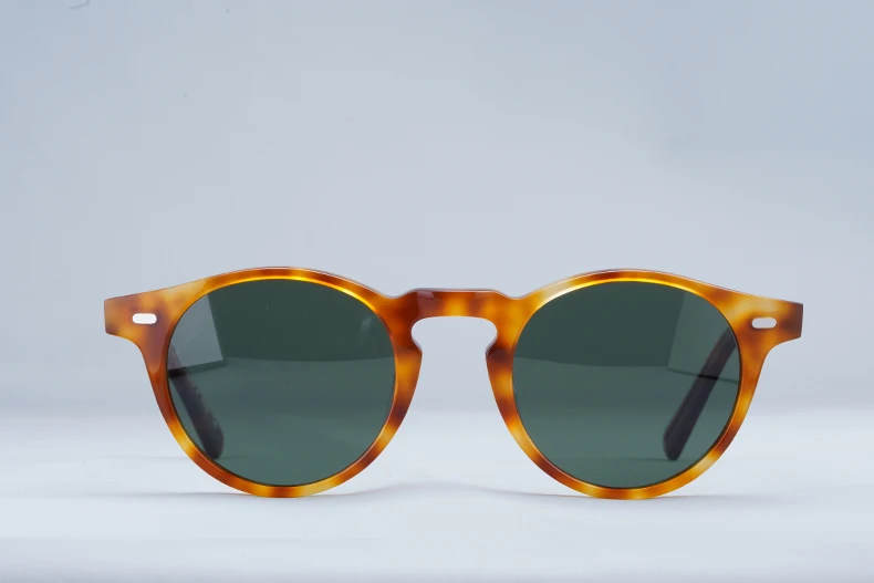 Unisex Classic Small Sunglasses Gregory Peck 2020 Brand Polarized Sunglasses Men Women OV5186 Male Sun Glasses Oculos De Sol ladies sunglasses
