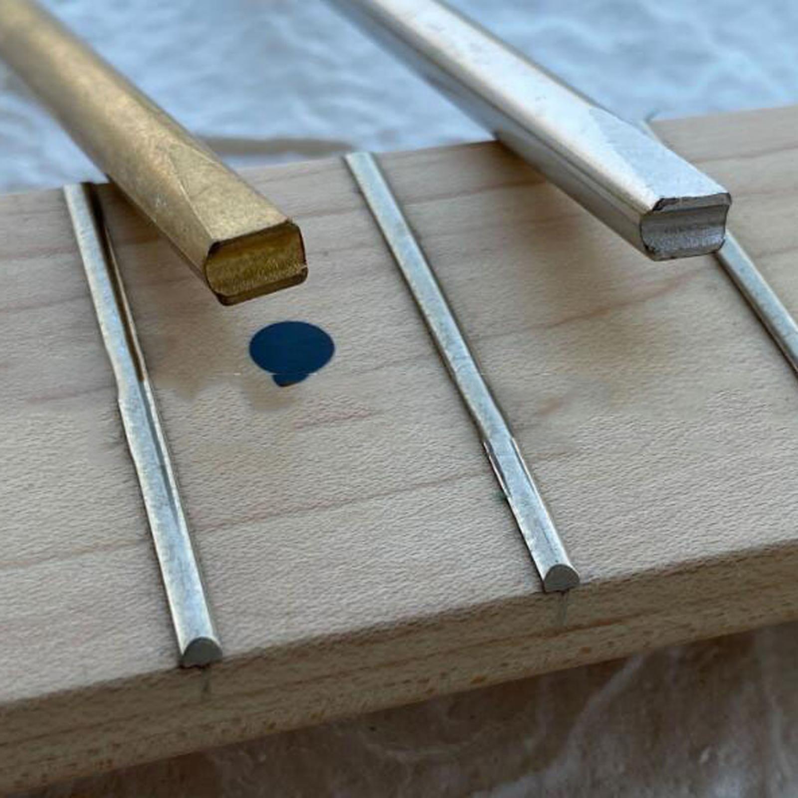 FRET SETTING PUNCH Setter Tool - Luthier Project Guitar Bass Replace