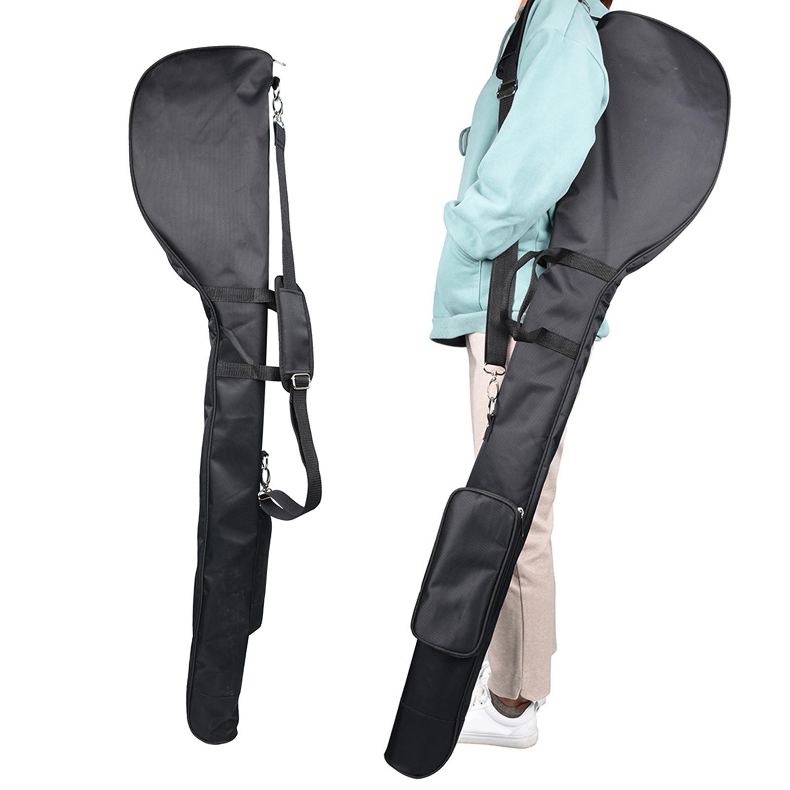 Golf Bag Clubs Case Waterproof Lightweight Portable Zippered Travel Bag Foldable Thick and Tough Carry Bag Sunday Bag