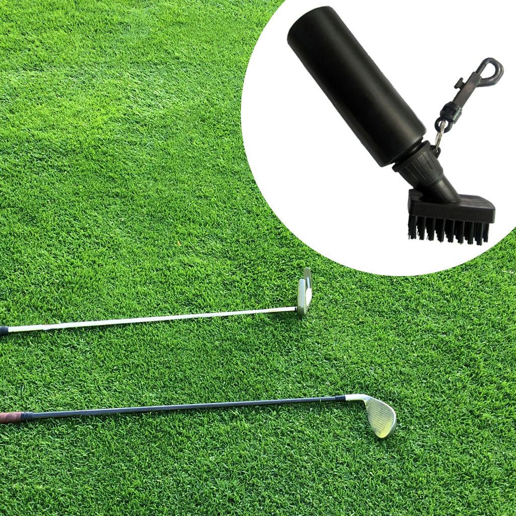 Golf Club Brush, Groove Cleaner Brush Professional Water Dispense Detachable Head Portable Brush for Cart Tool Cleaner Golf