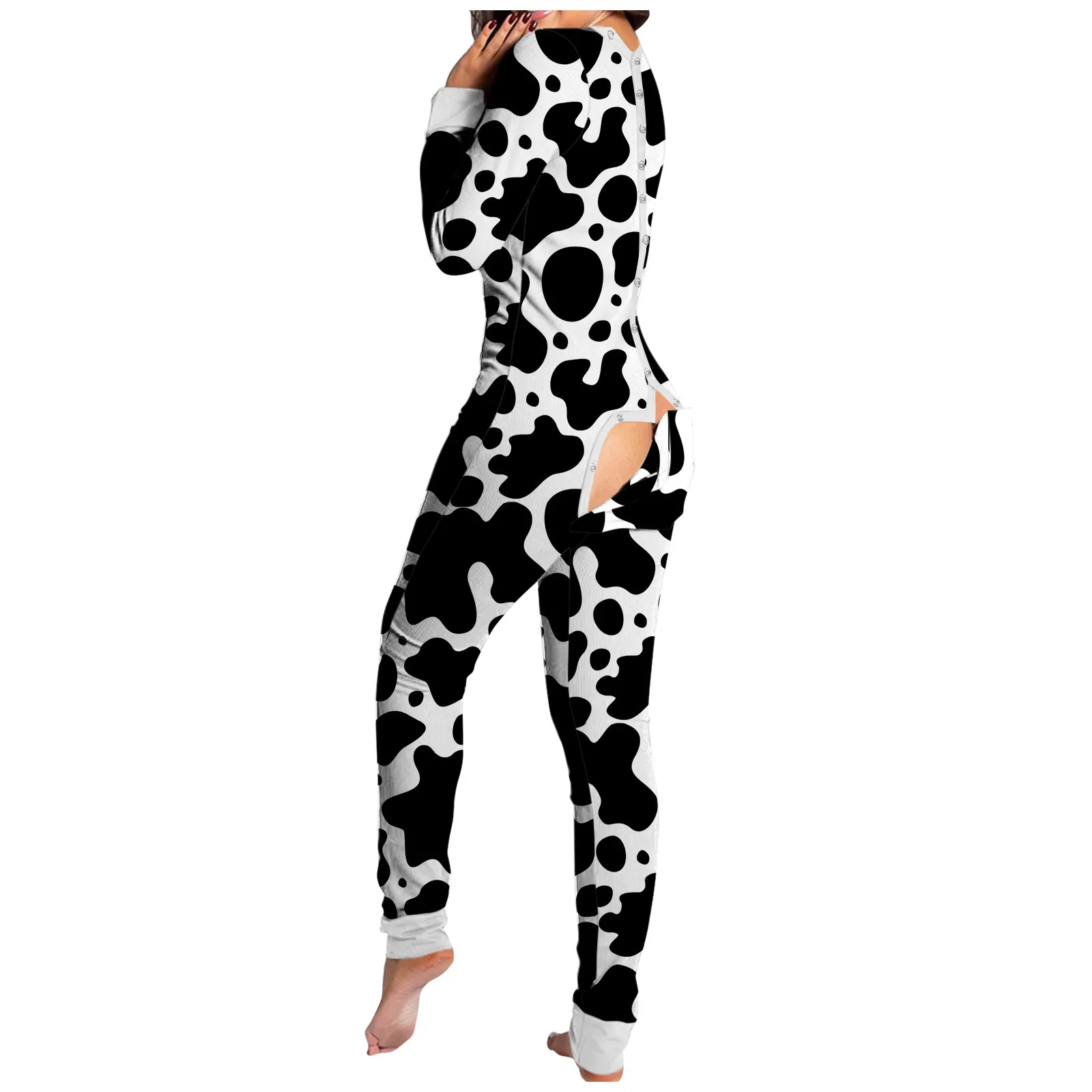 Onesie for adults with flap