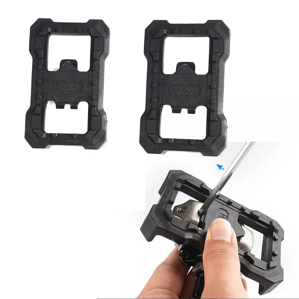 2x Bicycle Locking Pedal MTB Bike Lock Pedal Mountain Bike Suitable For M520 M540 M780 Pedal Bicycle Replacement Parts