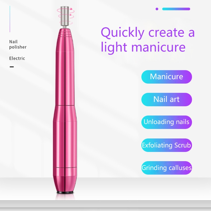 Arquivo do Prego com Bandas Ferramentas do Prego Kit de Manicure Máquina Elétrica Profissional 20000rpm Lixar Polimento Forma 27rc Usb 6 lixar polimento forma ferramentas do prego