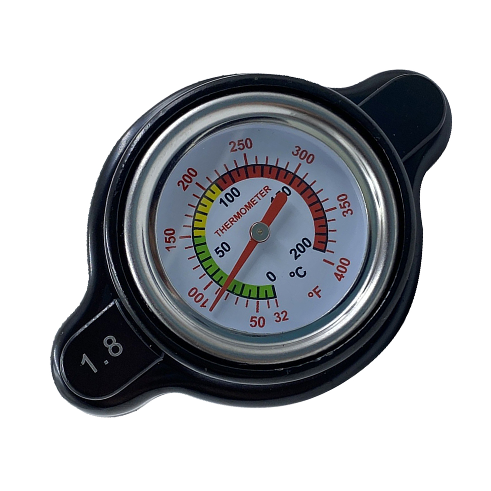 High Pressure Radiator  with Temperature Gauge, 1.8 Bar Radiator  25.6Psi for Honda CRF450R 2002-2015