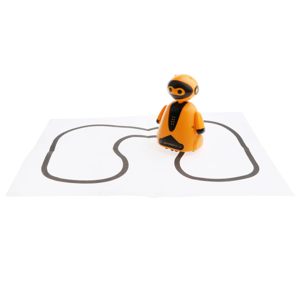 Mini  Toy Kids Inductive Robot Pen Draw Lines Robot Random