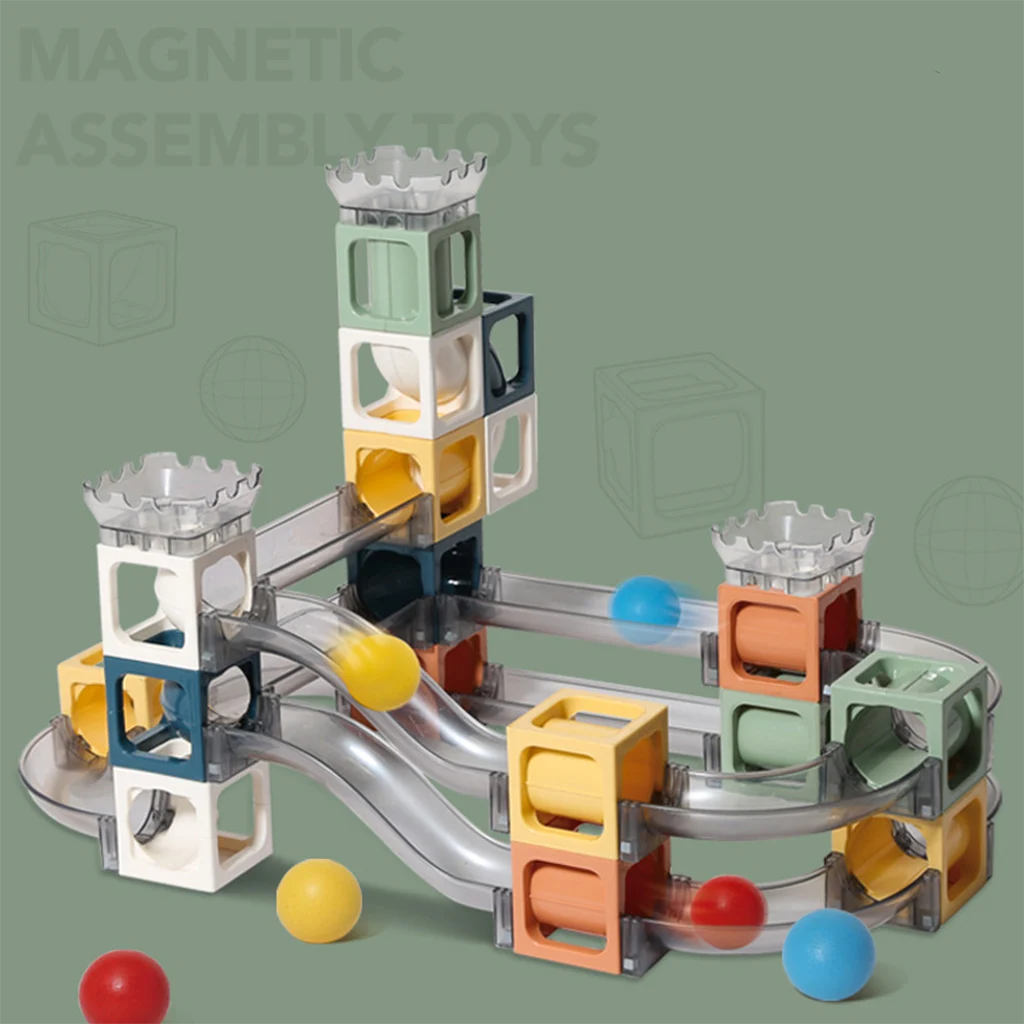 Magentic Blocks Magnet DIY Construction Set Building Blocks Magnetic Tiles Toys for Children Education