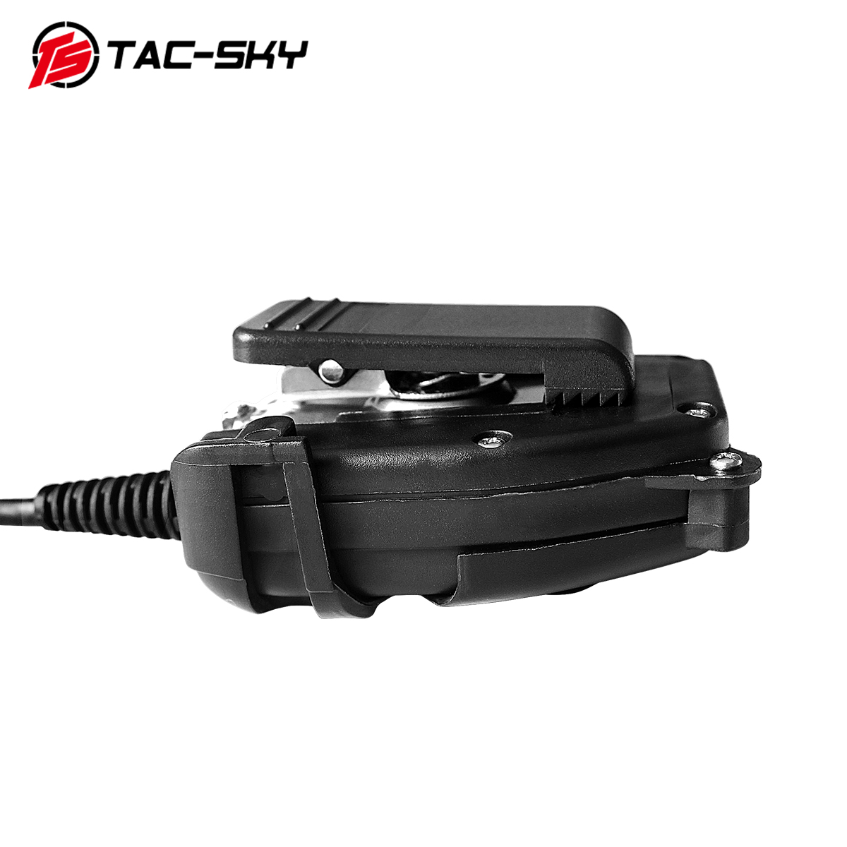 ptt walkie-talkie fone de ouvido plug adaptador