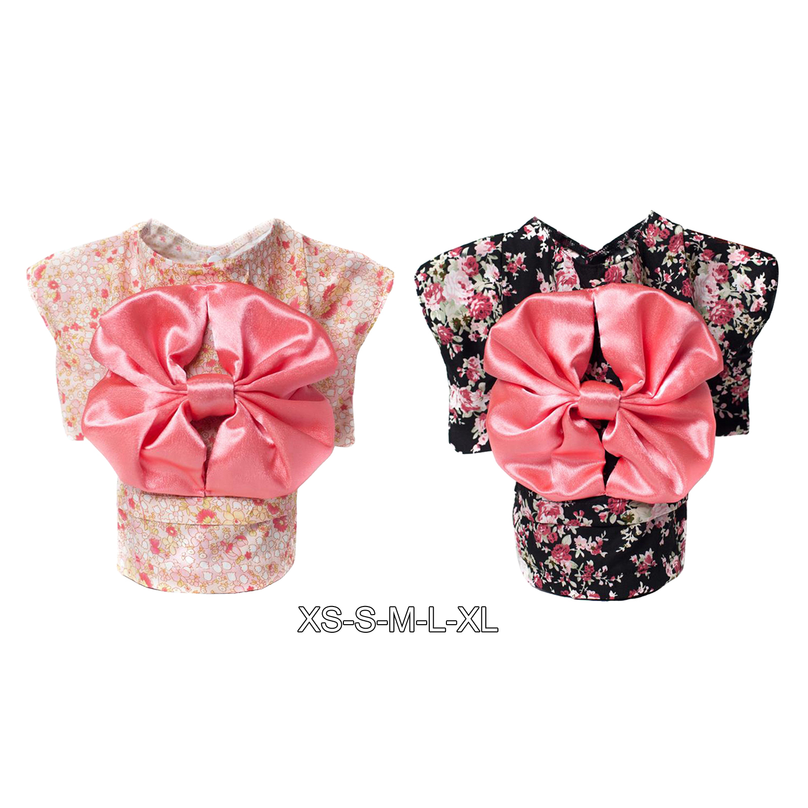 Lovely Cat Kimono Apparel Teddy Puppy Dress Up Costume Skirt Summer Clothes