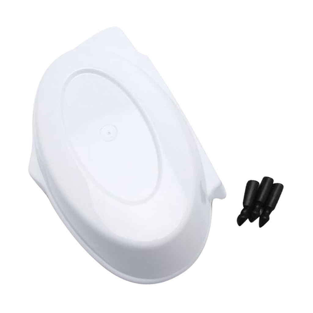 ABS Battery side Fairing Cover White for Honda Monkey bike Z50 Z50R Z50J