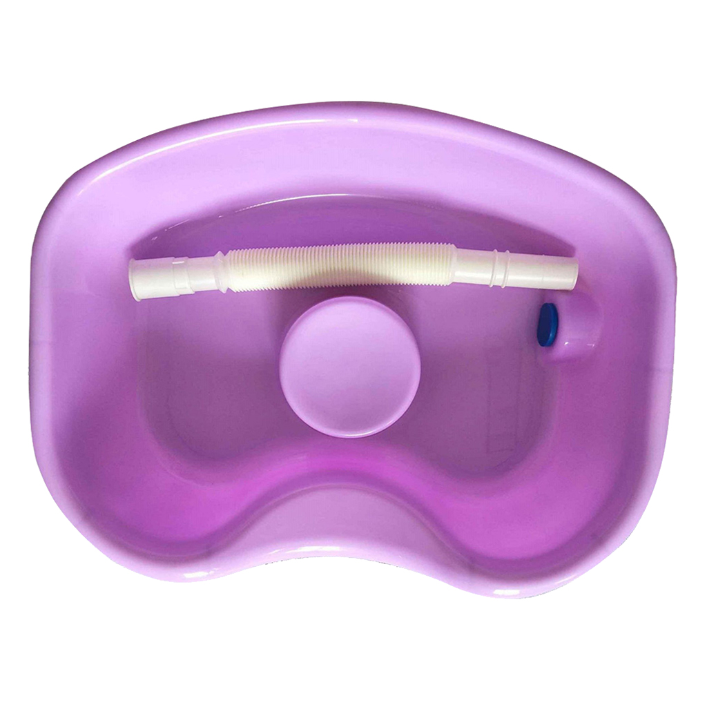 Easy Shampoo Basin Salon Hair Washing Tray with Drain Hose for Elderly Disabled