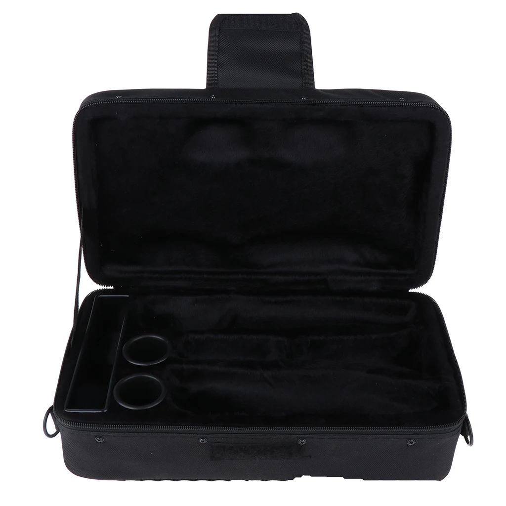 Water-resistant Foam Padded Clarinet Case Clarinets Gig Bag Black