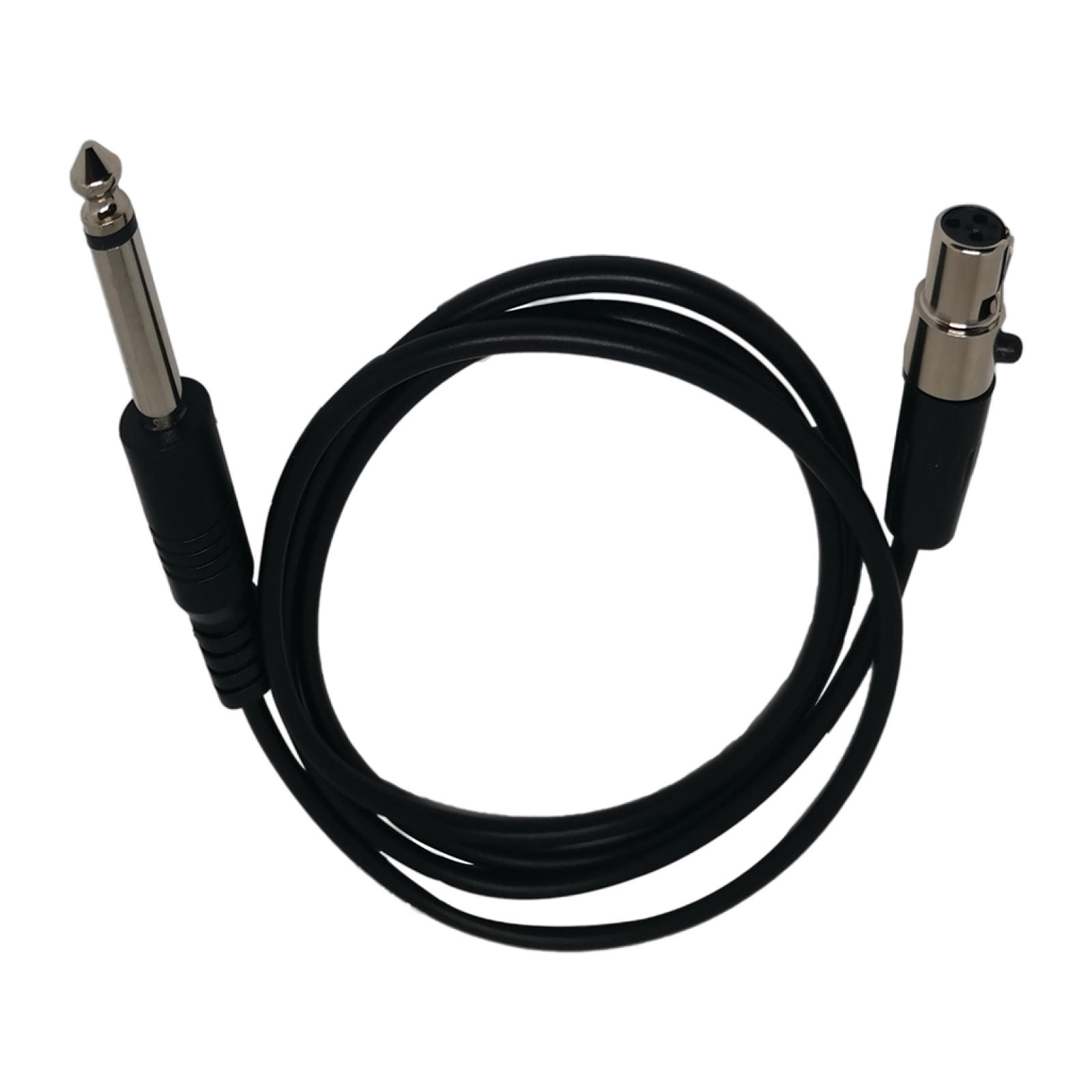 3ft Female Mini XLR to 6.35mm Male Cable Cord Audio Line for Mic Power Amplifier Audio Sound Consoles Microphones Stereo System,