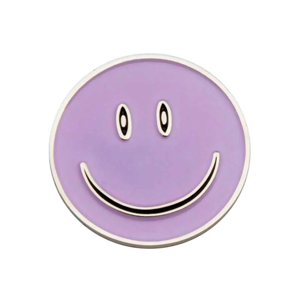 Professional Sturdy  Face Magnetic Cap Hat Visor Clip Golf Gift Purple Golf Accessories