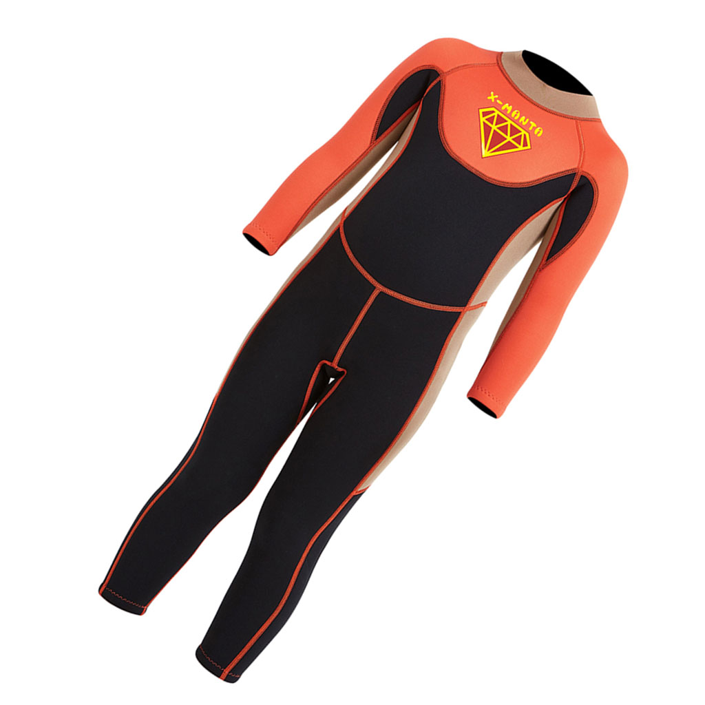 Kids Diving Suit 2.5mm Neoprene Youth Breathable Wet Suits UV Protection