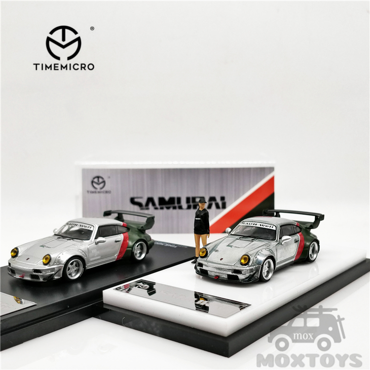 Carros de Modelo Timemicro-carro Cibernético Samurai Comum Luxuosos Rwb 964 1:64 - 1 Brinquedos e hobbies
