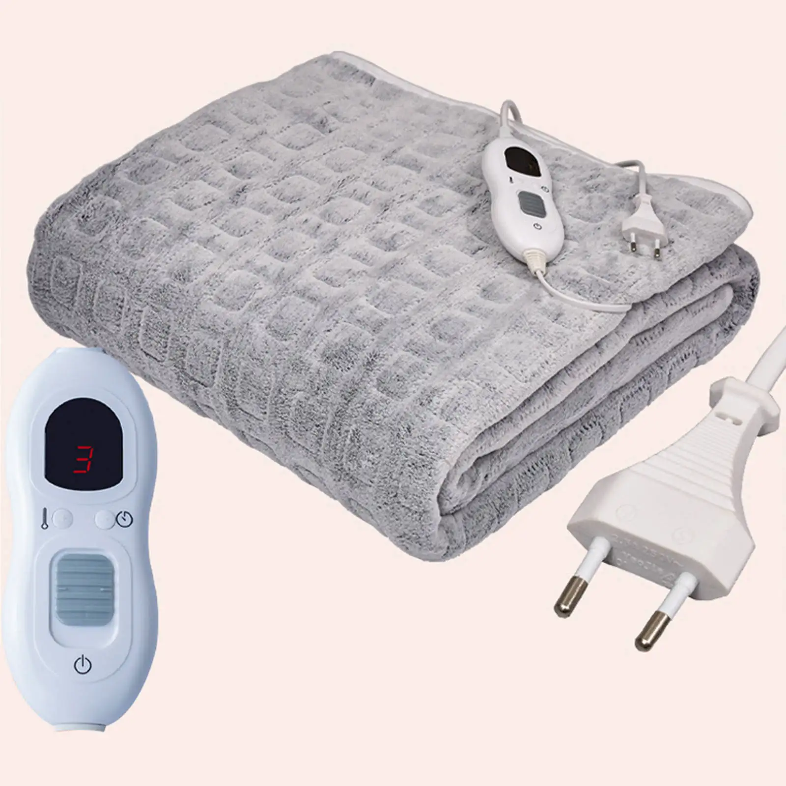 Electric Heated Blanket Throw Eu Plug 230v Low Voltage Heated Blankets  Throw For Travel - Electric Heaters - AliExpress