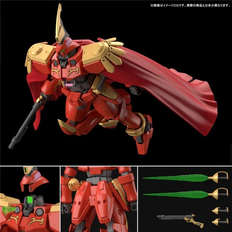 Bandai Gundam Model Kits Anime Figures PB Limited HG 1/144 OZ-06MS-SS1 LEO-S Original Gunpla Anime Action Figures