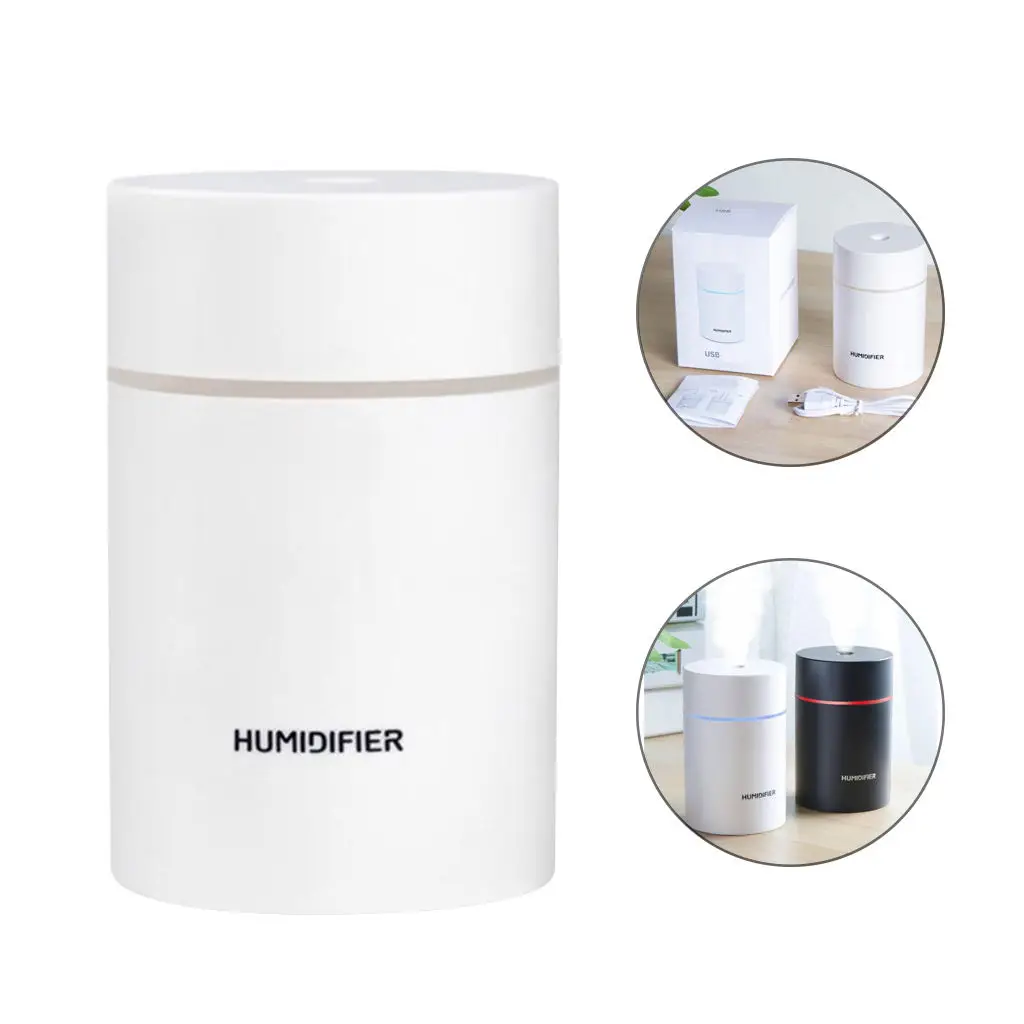 Car Nano Air Humidifier 40mL With LED Light Essential Oil Diffuser For Auto Armo Home Office Accessories Car Air Humidifier