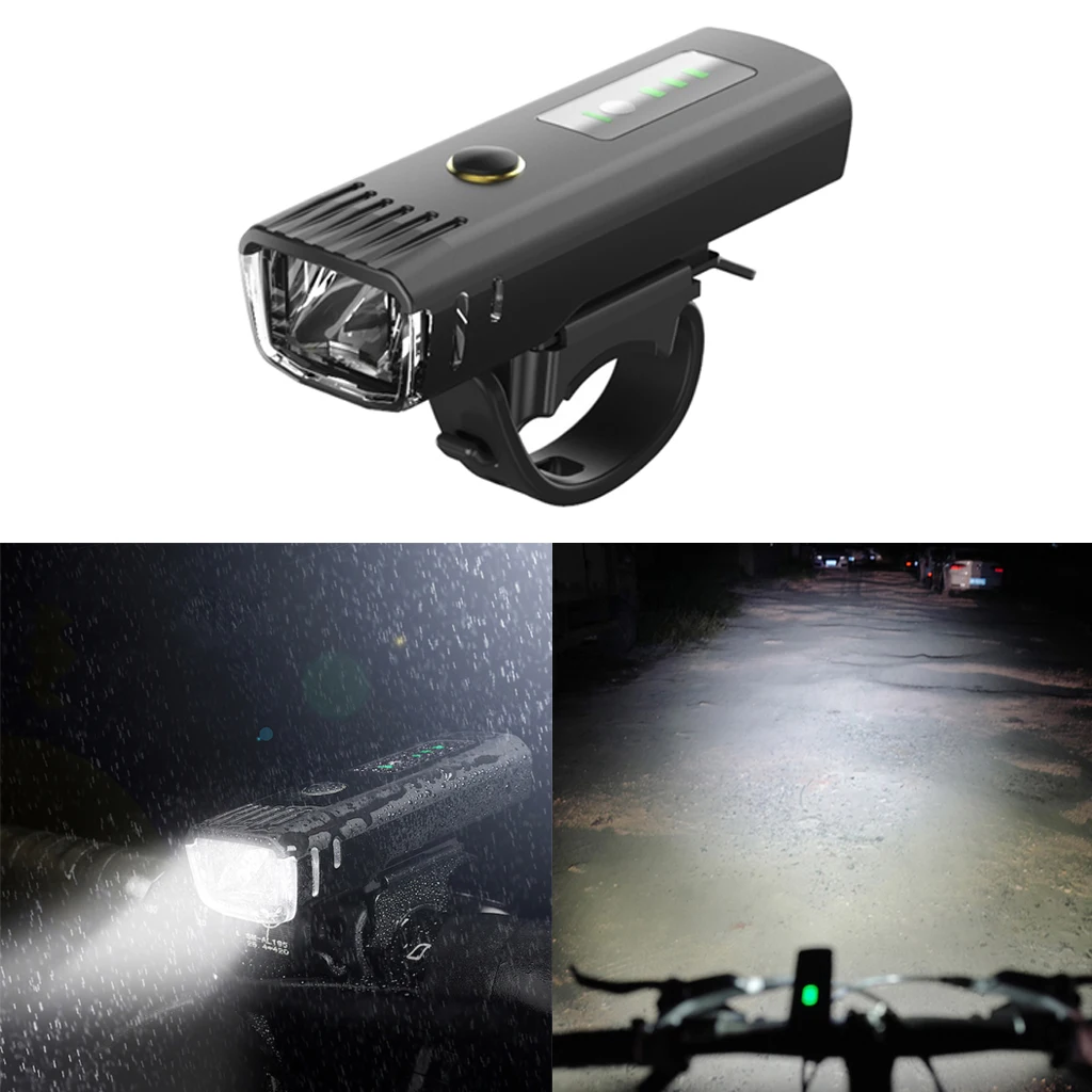 Ultra Powerful LED Front Light  Lamp USB Rechargeable Front Light ATV And Hybrid