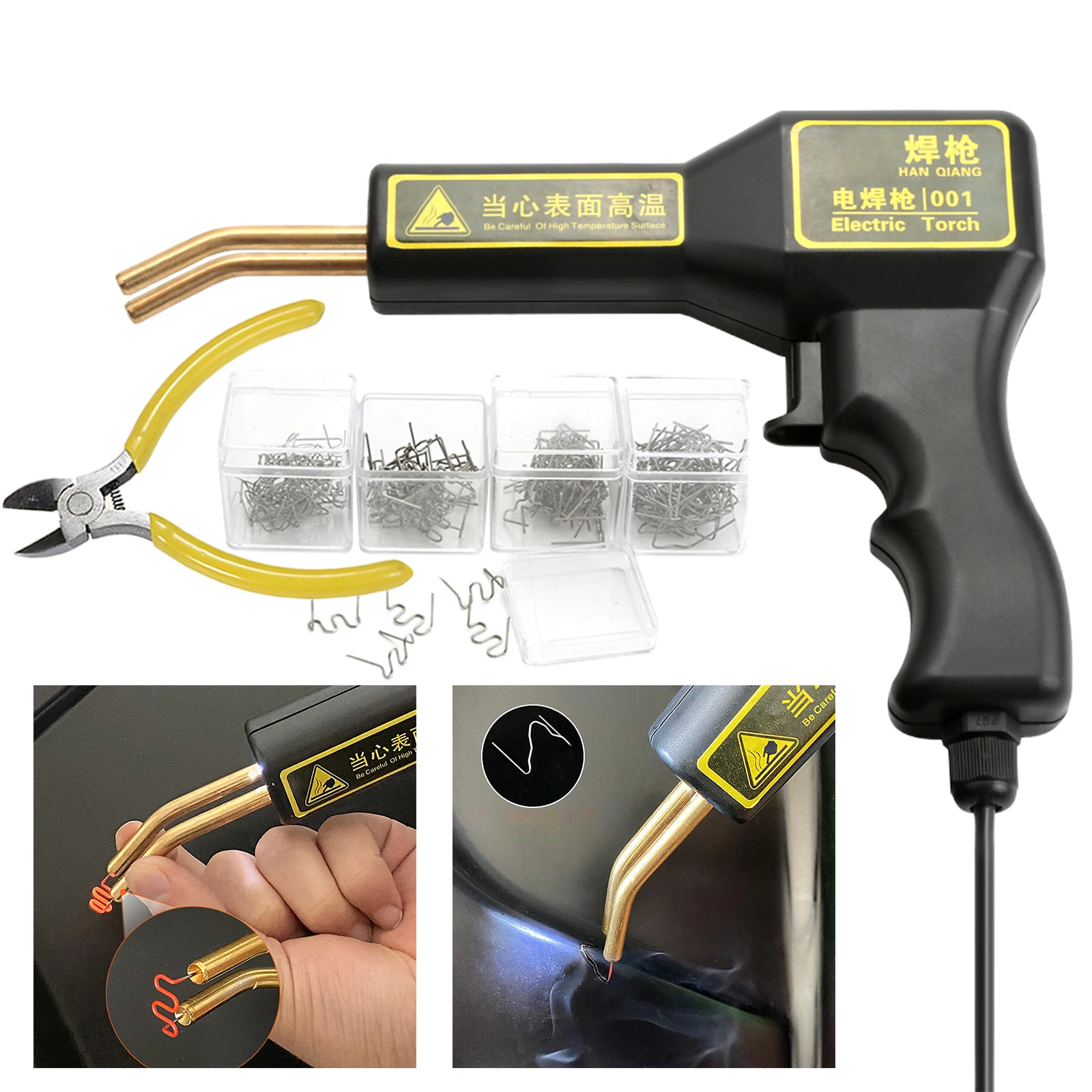 60W Hot Stapler Plastic Welding Machine Machine   Repair Plier