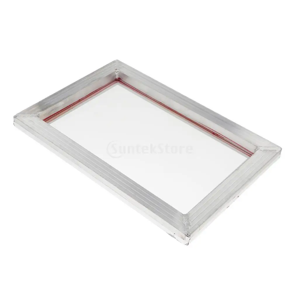 1PC - 27x36 Aluminum Frame Size - 90 White Mesh Silk Screen Printing Screens