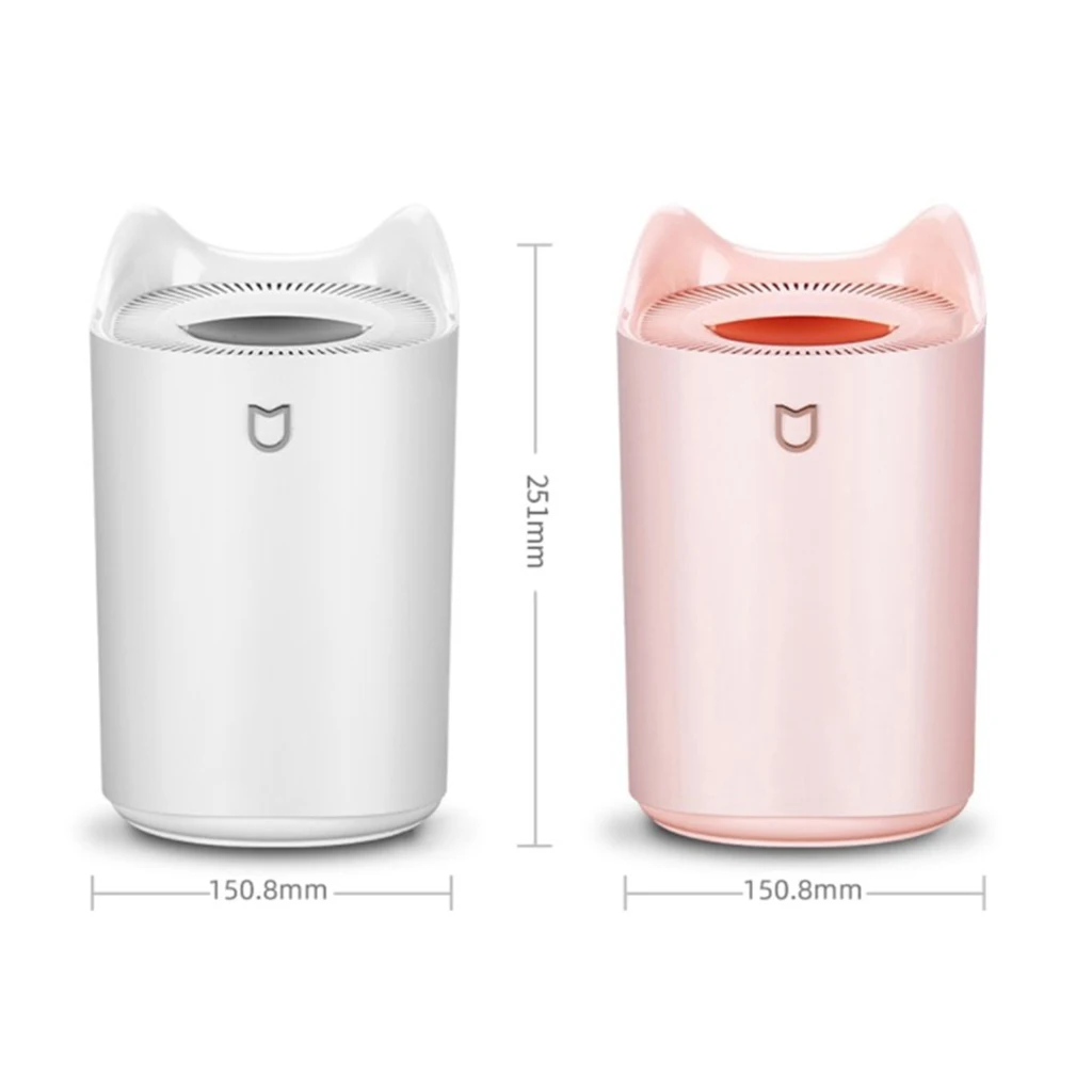 3000ml Air Humidifier Cool  Purifier USB Charging Bedroom Humidifier