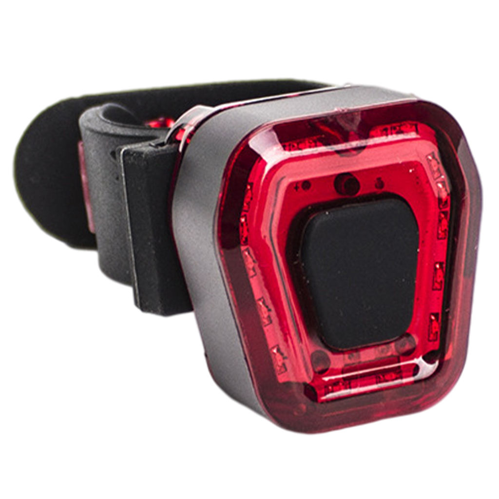 Bike Light Rechargeable IPX4 Waterproof 5 Modes Warning Lamp