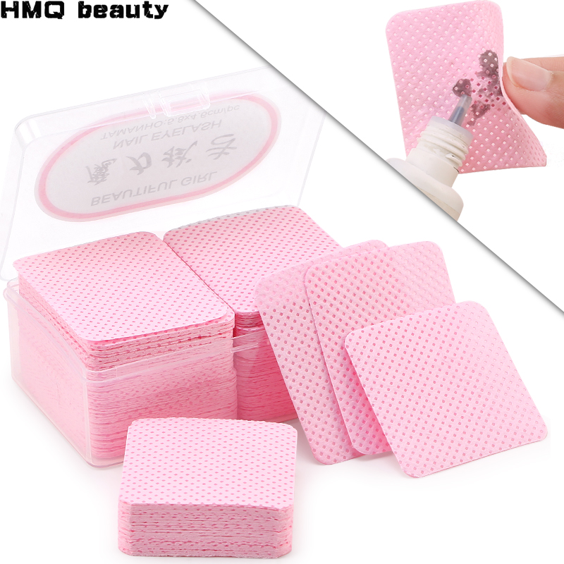 Best of New Wipes Paper Cotton Eyelash Glue Remover Wipe The Mouth Of The Glue Bottle Prevent Clogging Glue Cleaner Pads Reviews & Tips