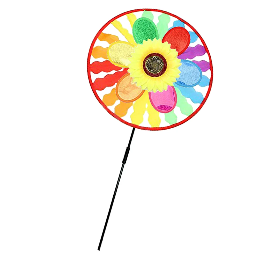  Windmill Pinwheel Wind Chimes Decoration for Camping Garden Accessories