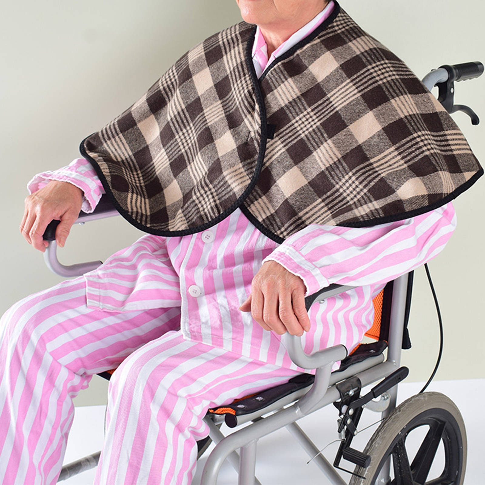 Neck Heat Pad Shoulder Shawl Reusable Washable Portable for Watching TV On Couch in Bed