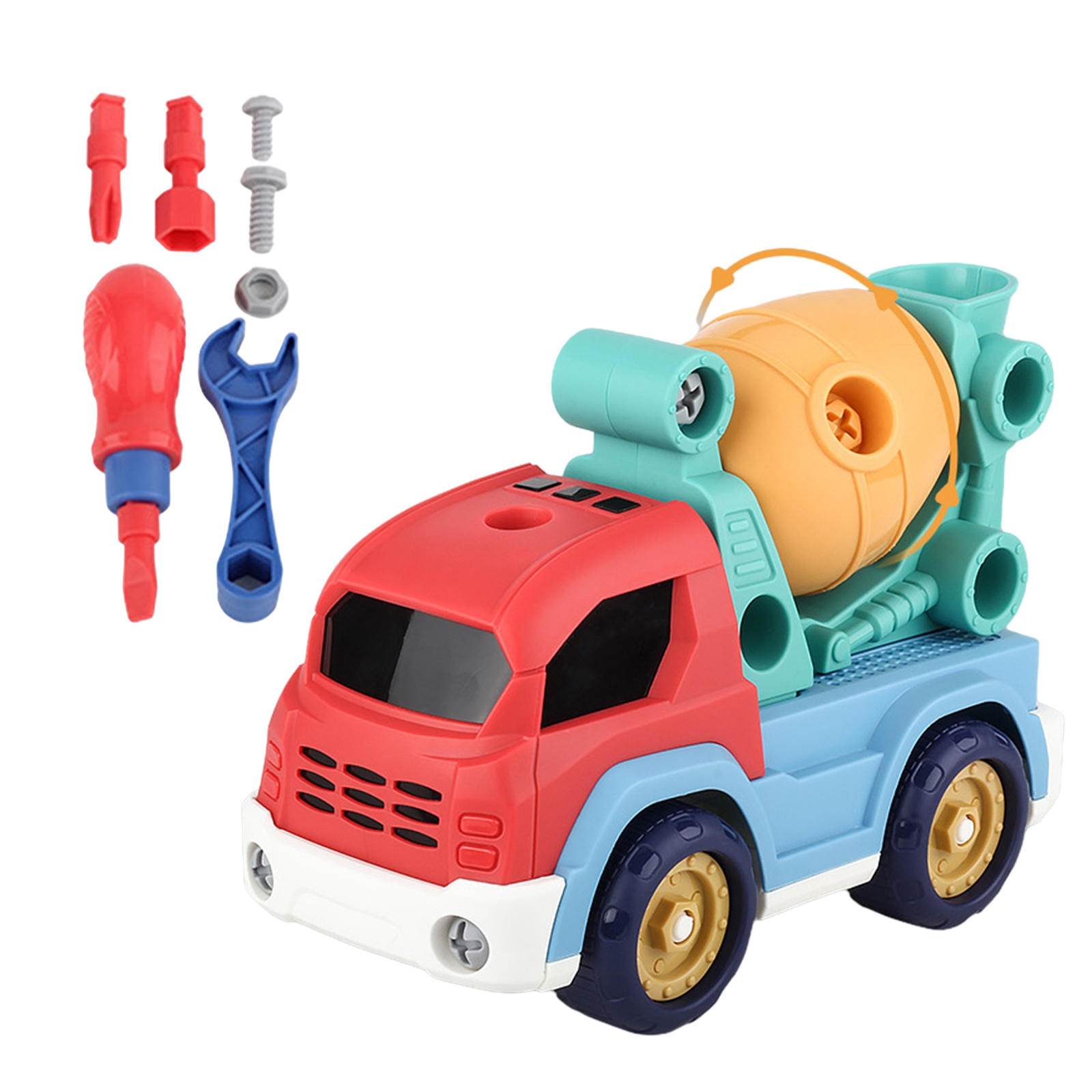 DIY Nut Disassembly City Engineering Truck Car Screw Boys Creative Tool Education Toys for Little Kids