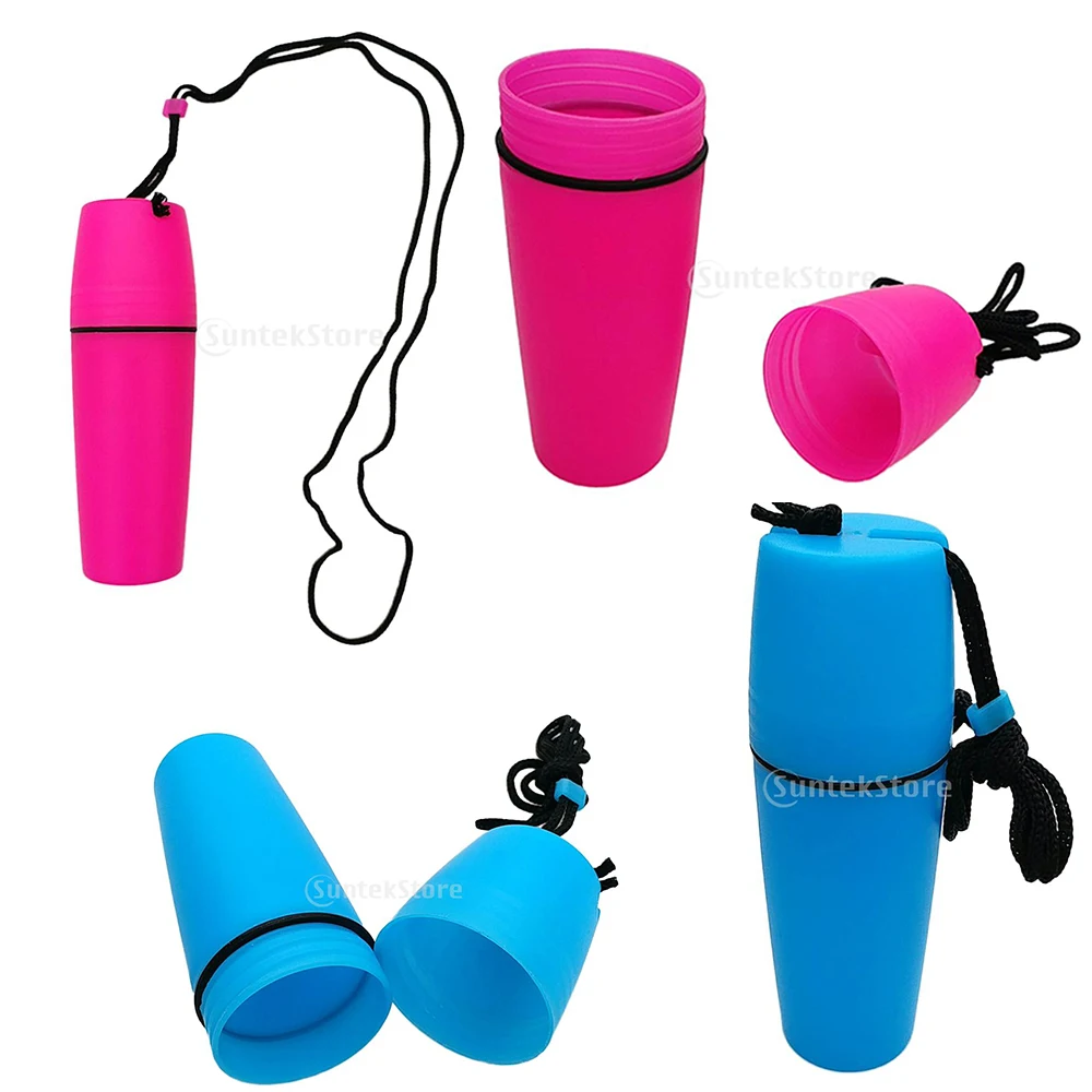 Scuba Diving Kayak Waterproof Dry Container Bottle Capsule Holder Storage Waterproof Container Bottle for Water Sports