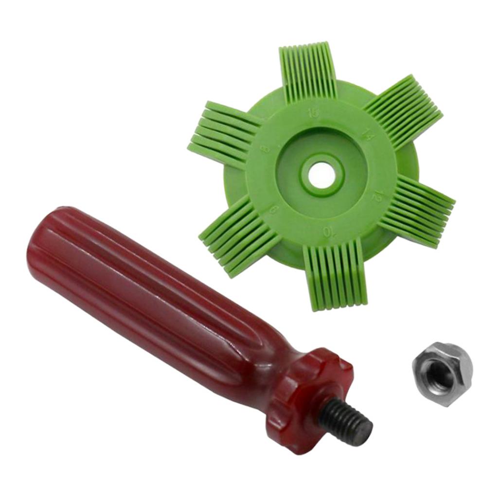 Radiator Condenser Fin Repair Comb Fin Straightener Cleaner Tools 64mm Diameter