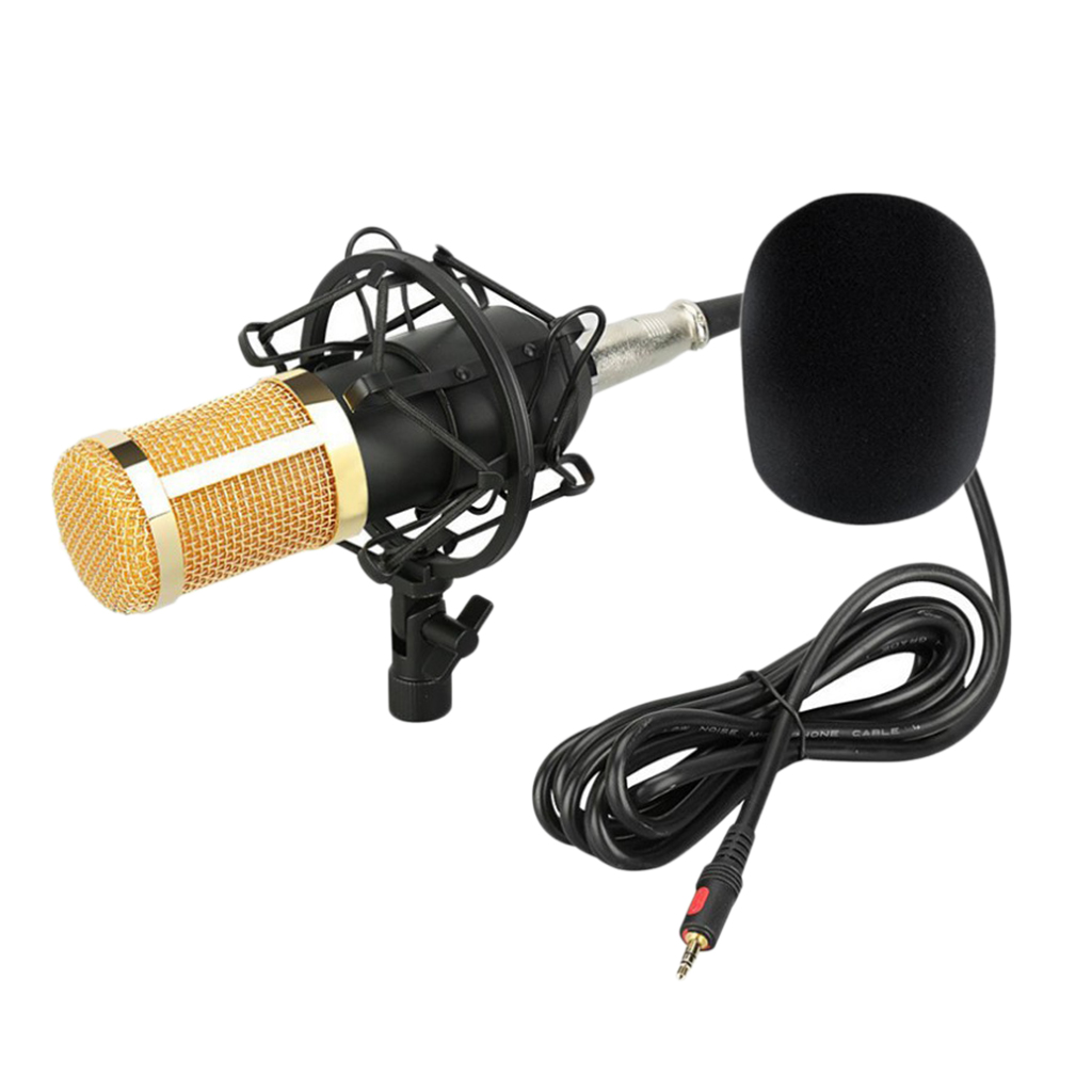 BM800 Dynamic Condenser Microphone Recording Microphone Mic for Broadcasting