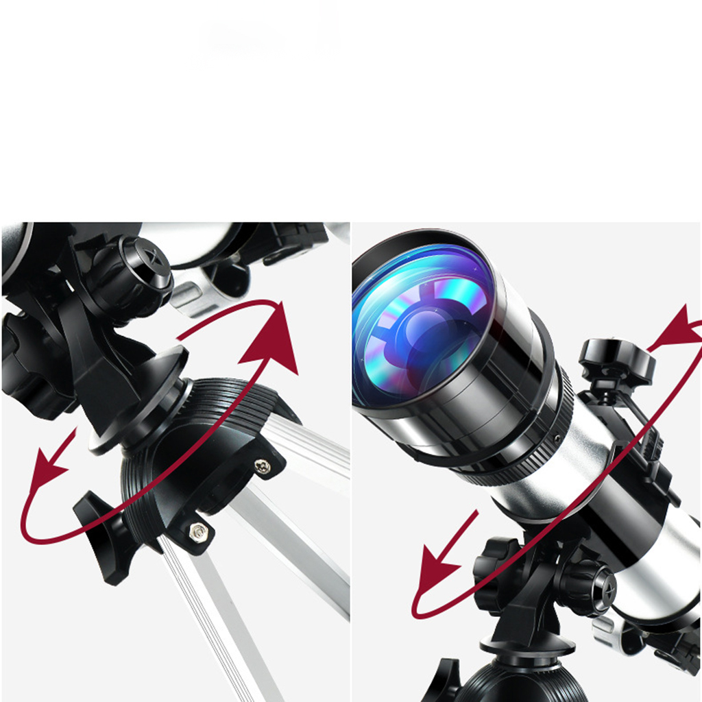 Portable 70mm Aperture Astronomical Reflector Telescope Set With Tripod