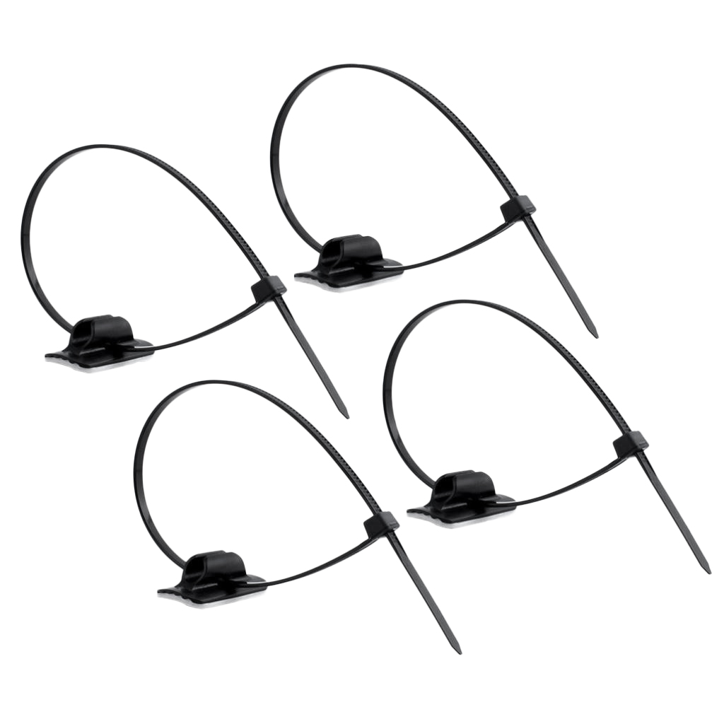 4pcs MTB Bicycle Hose Clips Buckle Brake Line Gear Cable Housing Guide Fixer