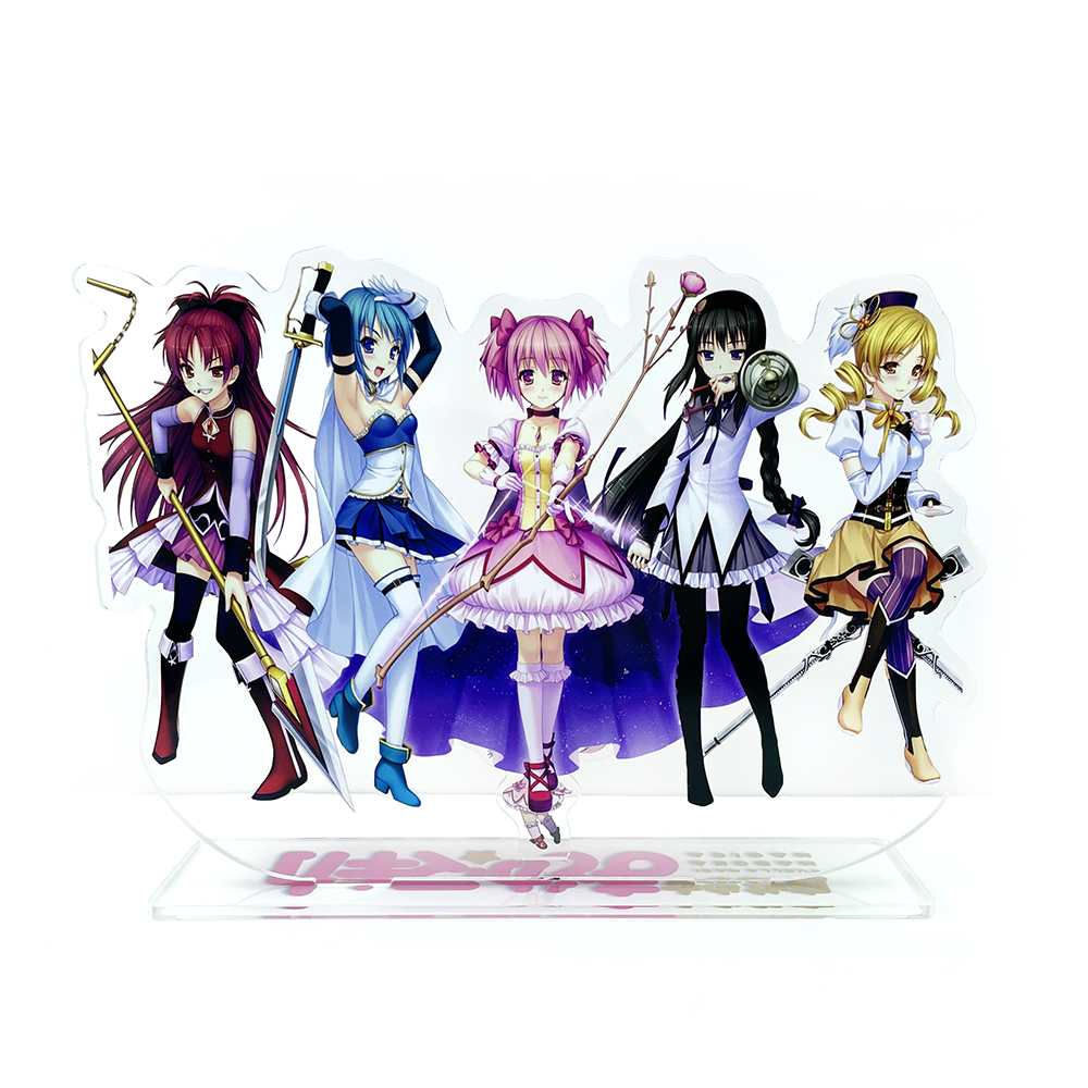 Большой размер Puella Magi Madoka Magica Madoka Homura Mami Kyouko модель  GM держатель для торта Топпер аниме | AliExpress