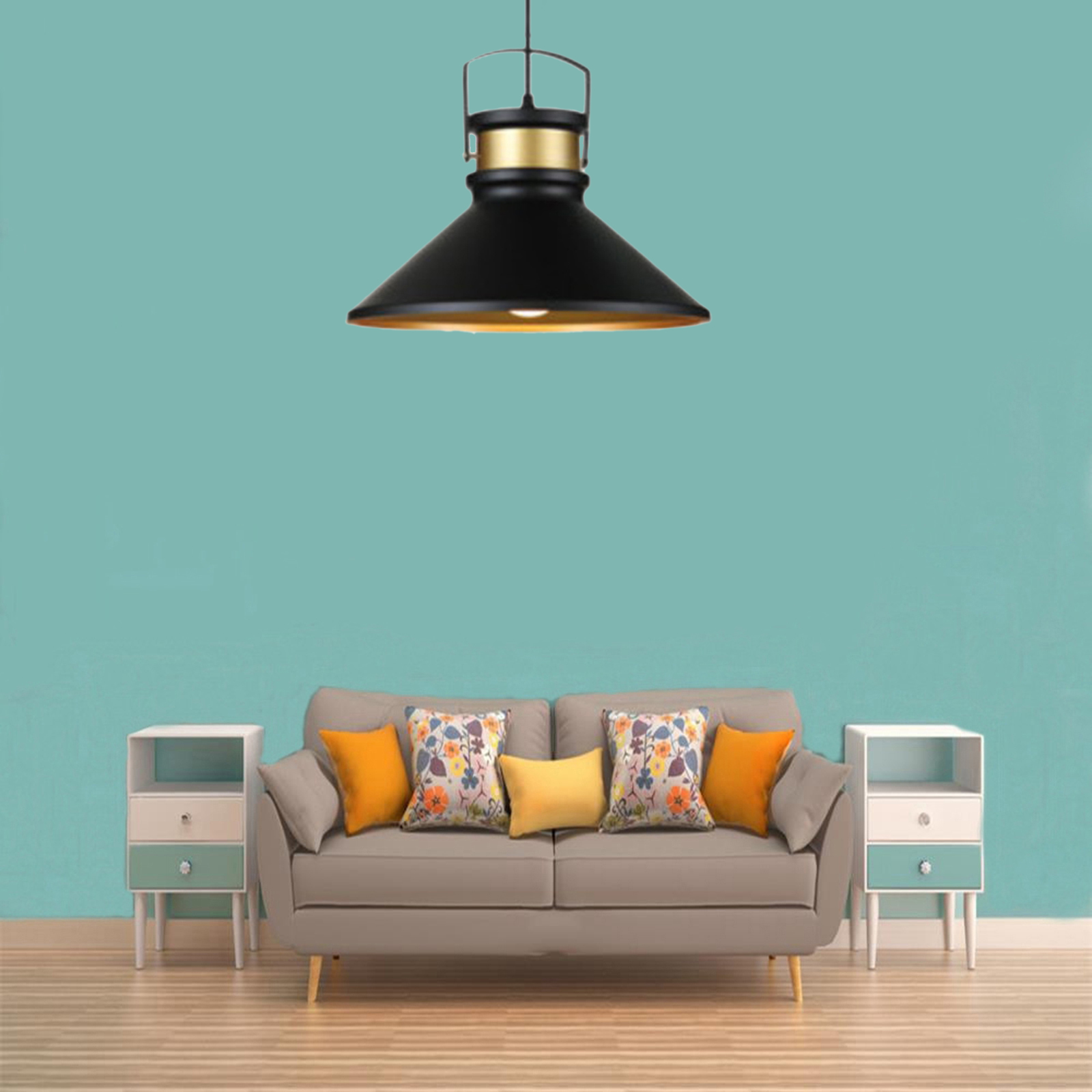 industrial style lampshades