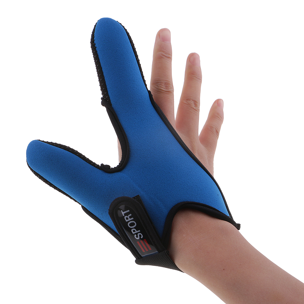 Dry Fit Thumb Index Finger Glove Breathable Fishing 2 Finger Stall Protector
