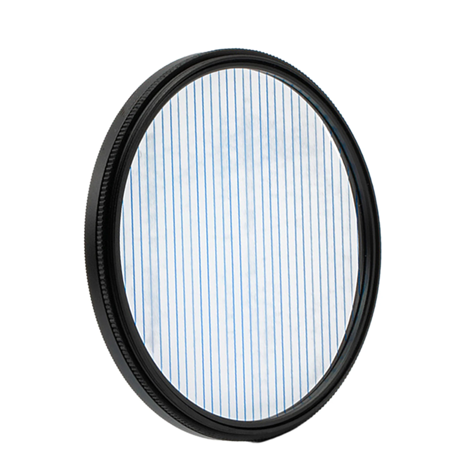 82mm Rainbow Streak Homyl Blue Rainbow Streak Filter Special Effects Filter Anamorphic Optical Glass w/Rotating Ring for DSLR Cinematice Video Camera Accessories 