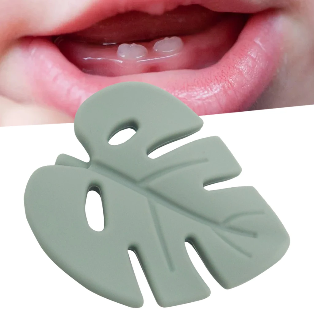 Silicone Teether Baby Teething Tool Baby Teethers Molar Toys DIY Pacifier Accessory for Newborn Soothe Toys